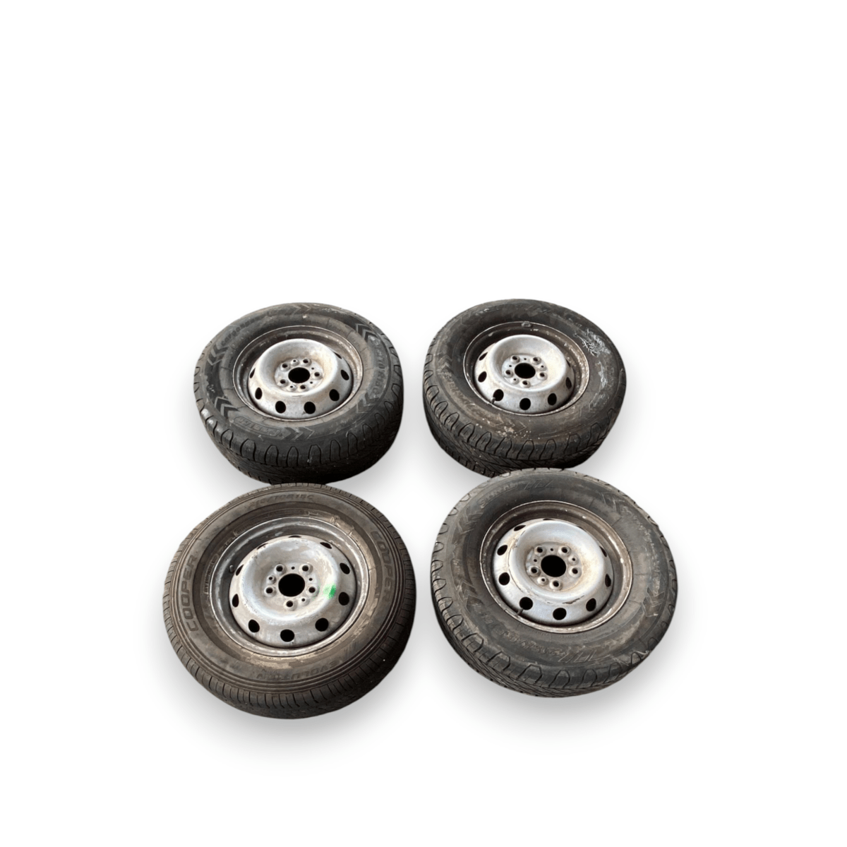 Set 4 cerchi in ferro fiat ducato (4 fori 215/70 r15 ) (2014 - ) - F&P CRASH SRLS - Ricambi Usati