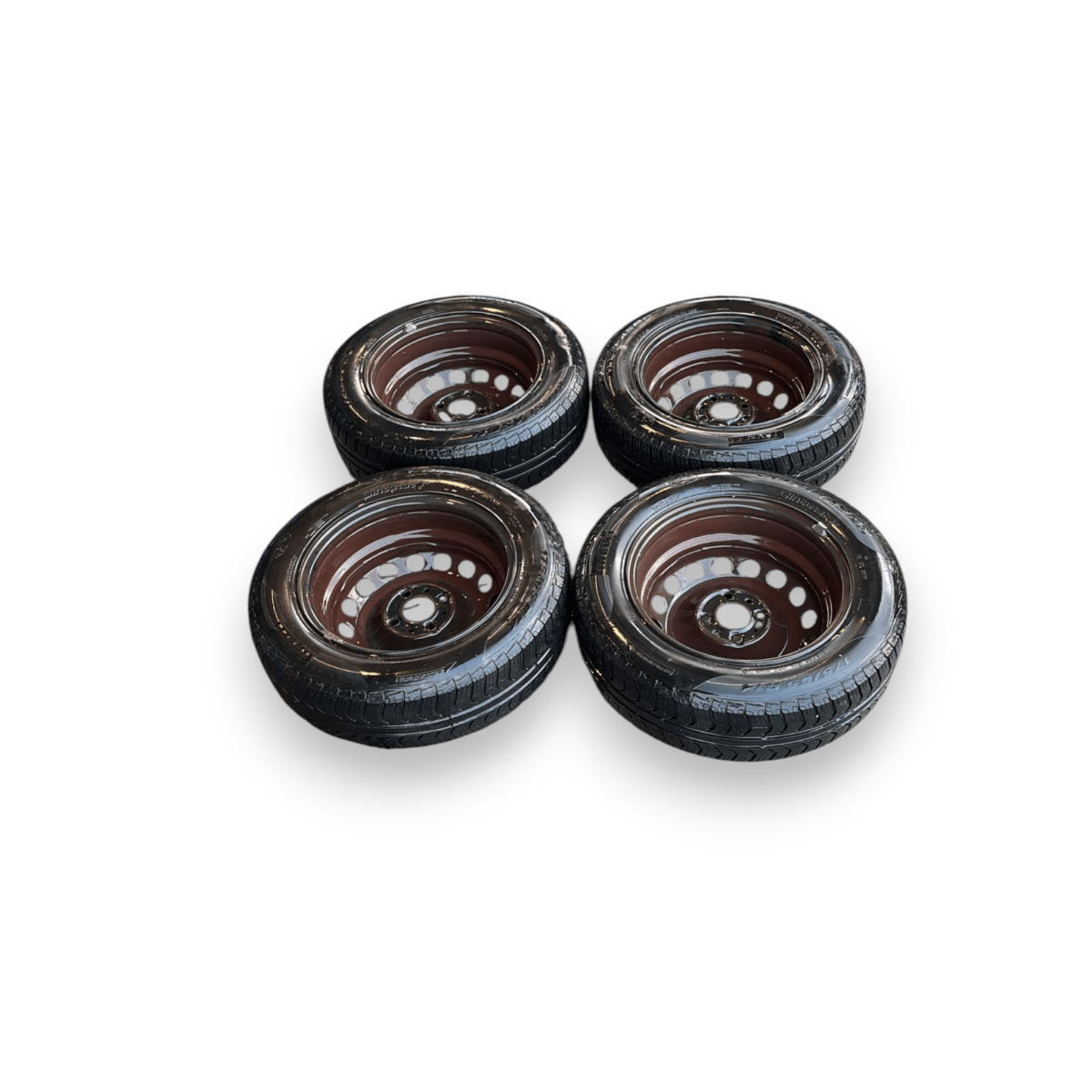 Set 4 cerchi in ferro fiat panda 312 (175/65/ R14) (2012 - ) - F&P CRASH SRL - Ricambi Usati