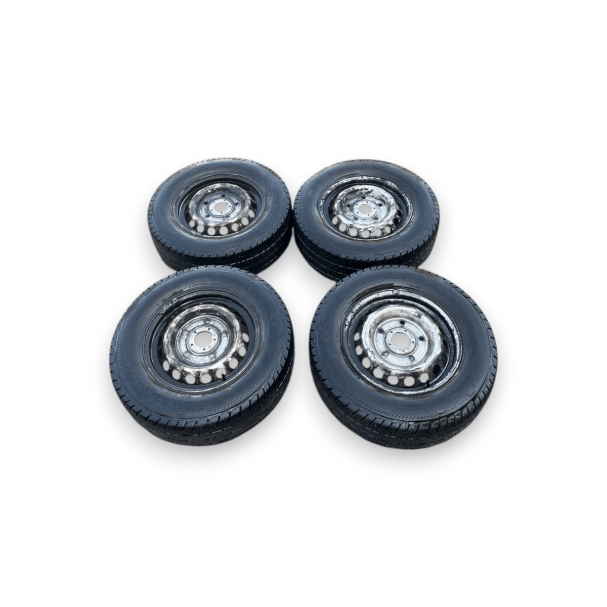 Set 4 Cerchi in Ferro Ford Transit (2014 - ) (2035 / 65 / R16) cod: BK21 - 1007 - FB - F&P CRASH SRL - Ricambi Usati
