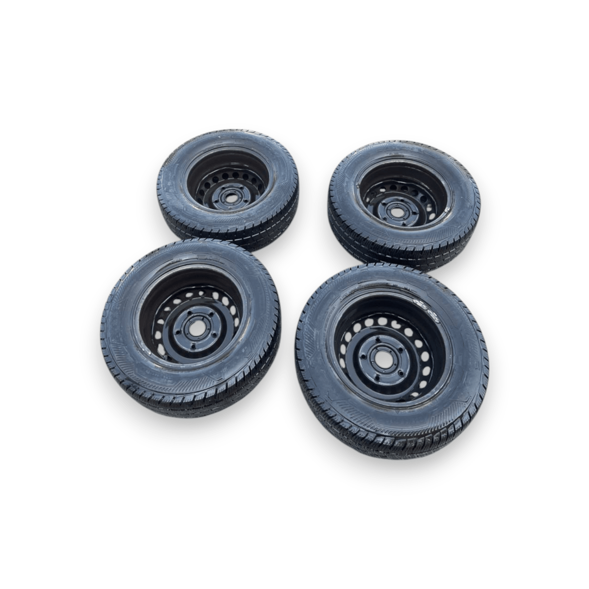 Set 4 Cerchi in Ferro Ford Transit (2014 - ) (2035 / 65 / R16) cod: BK21 - 1007 - FB - F&P CRASH SRL - Ricambi Usati