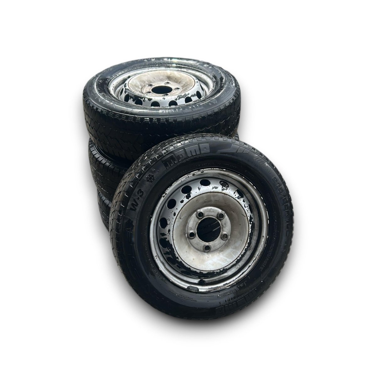 Set 4 Cerchi In Ferro Renault Master III cod.403000037R (5 Fori / 215 / 65 R16) (2014 &gt; ) cod.8200684598 - F&amp;P CRASH SRLS - Ricambi Usati