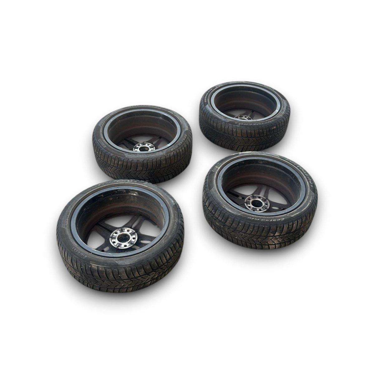 Set 4 cerchi in lega (AMG / diamantato) Mercedes Benz CLA (X118) cod.A1774011500 (5 fori / 225 / 45 r18) (2019 > 2025) - F&P CRASH SRLS - Ricambi Usati
