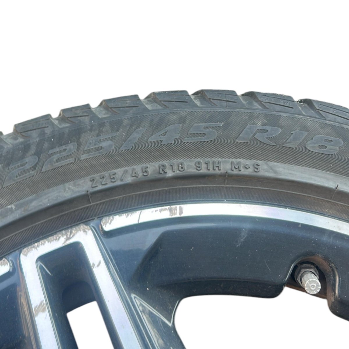 Set 4 cerchi in lega (AMG / diamantato) Mercedes Benz CLA (X118) cod.A1774011500 (5 fori / 225 / 45 r18) (2019 > 2025) - F&P CRASH SRLS - Ricambi Usati