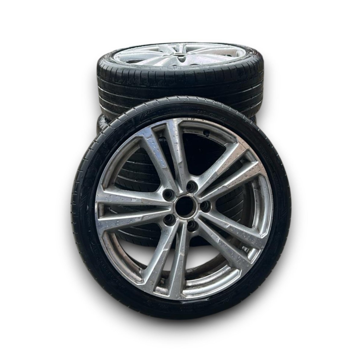 Set 4 cerchi in lega Audi A3 (8V) (5 fori / 225 / 40 r18) (2012 > 2020) 8v0601025bl / 8v0601025aj - F&amp;P CRASH SRL - Ricambi Usati