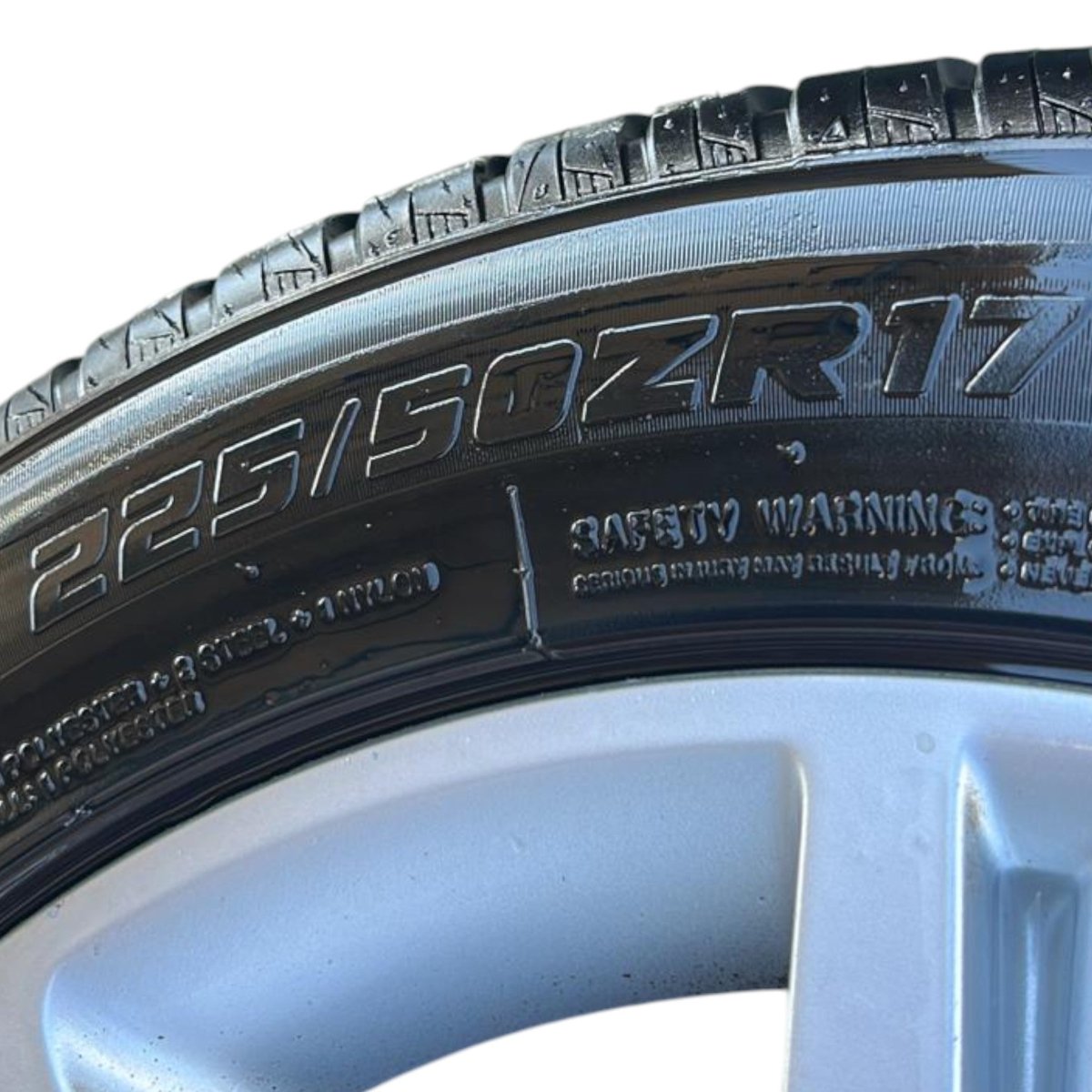 Set 4 cerchi in lega Audi A4 (B8) cod.8k0601025b (5 fori / 225 / 50 r17) (2007 > 2016) - F&P CRASH SRL - Ricambi Usati