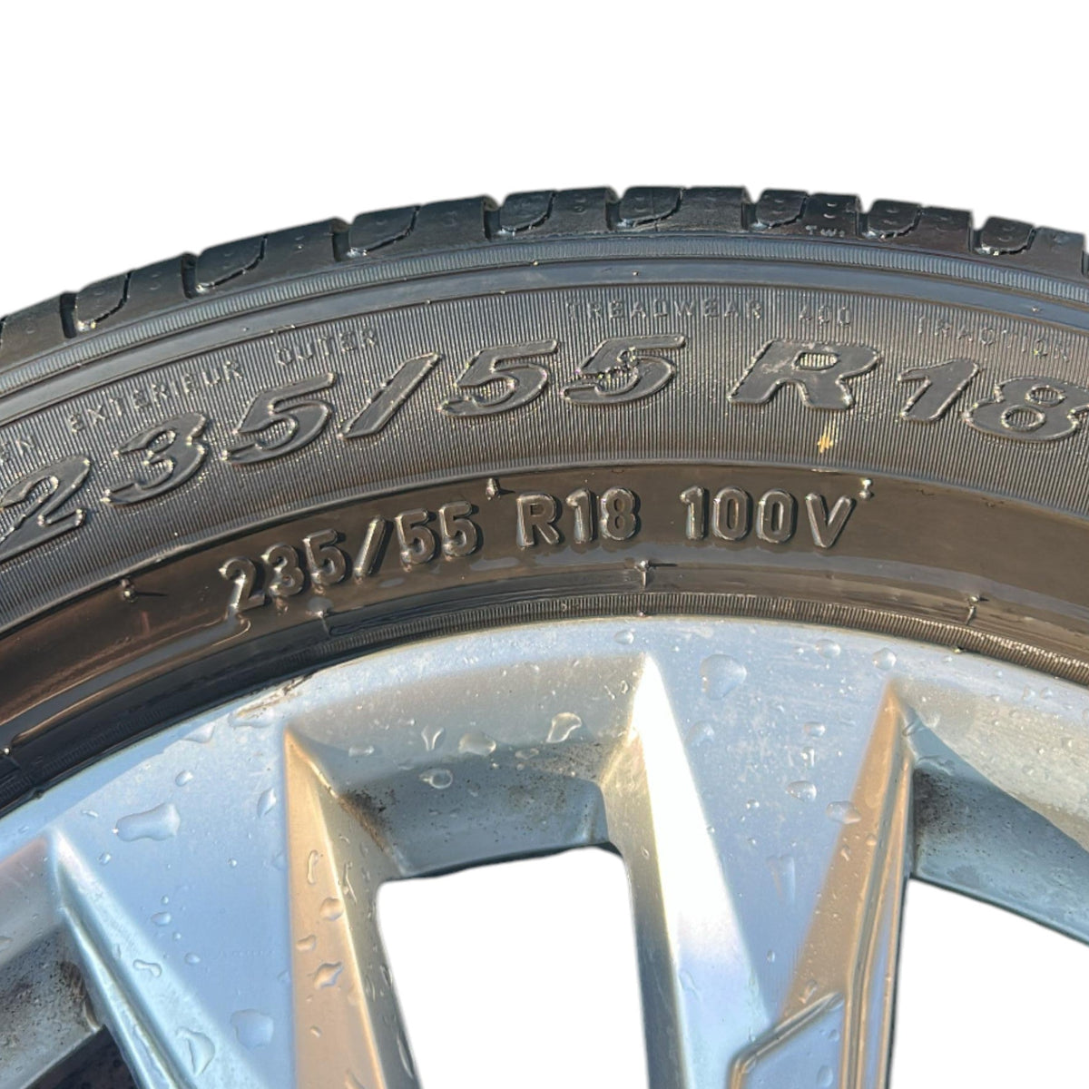 Set 4 Cerchi In Lega Audi Q3 (F3) cod.83A601025G (5 Fori / 235 / 55 R18) (2018 > ) - F&P CRASH SRLS - Ricambi Usati