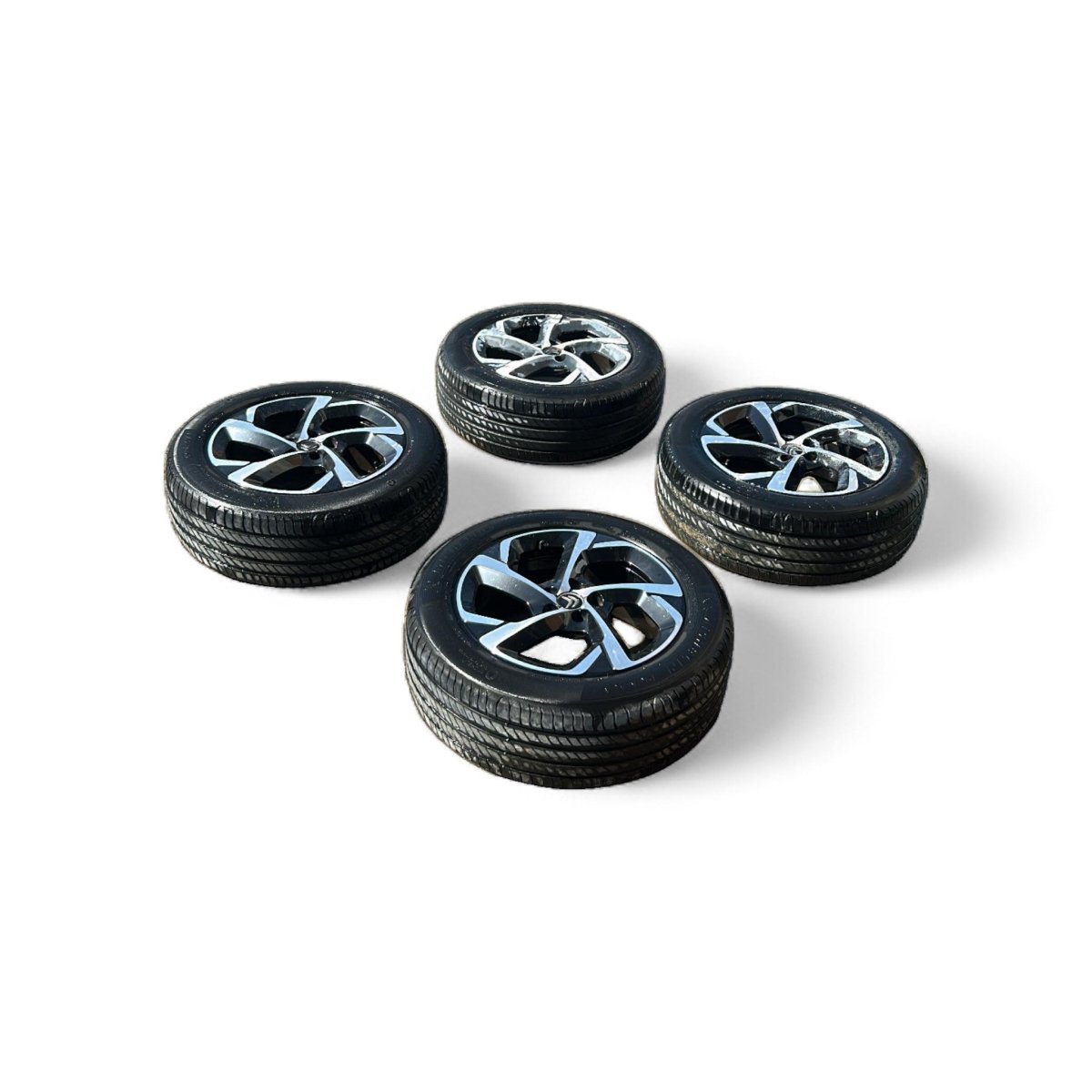 Set 4 cerchi in lega Citroen C5 Aircross cod.9828110677 (5 fori / 225 / 55 r18) (2017 > ) - F&P CRASH SRLS - Ricambi Usati