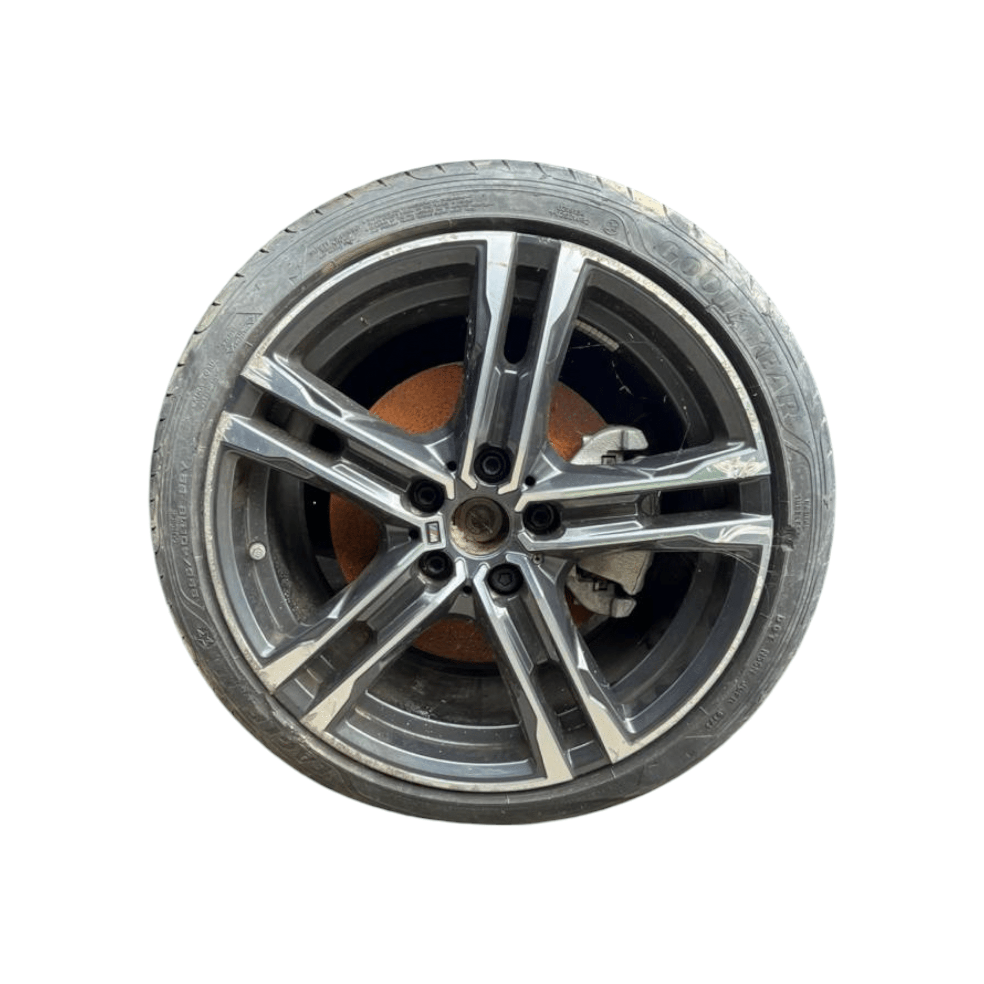 Set 4 cerchi in lega diamantati Bmw Serie 2 Gran Coupé F44/ Serie 1 (2019 - 2024) 225/40R19 - F&P CRASH SRLS - Ricambi Usati