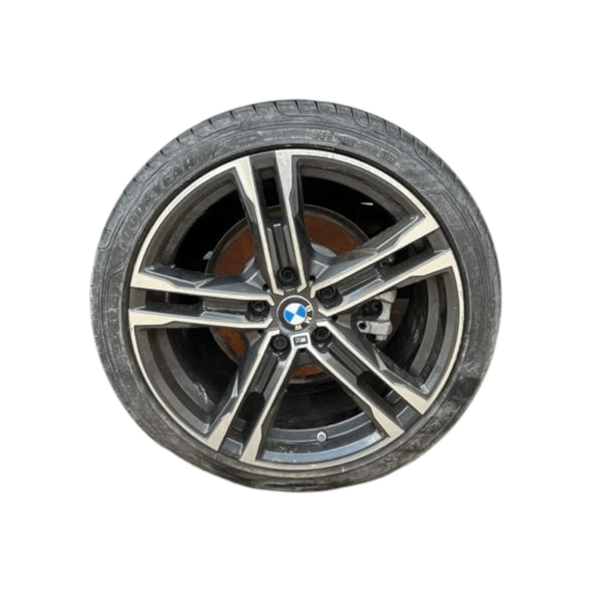 Set 4 cerchi in lega diamantati Bmw Serie 2 Gran Coupé F44/ Serie 1 (2019 - 2024) 225/40R19 - F&P CRASH SRLS - Ricambi Usati