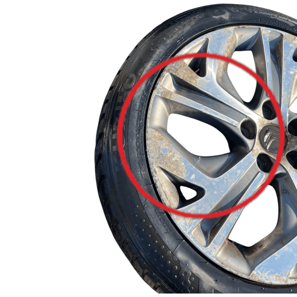 Set 4 cerchi in lega diamantati Citroen C4 Picasso (2013 - 2022) cod.9677090177 205 / 55 R17 - F&P CRASH SRLS - Ricambi Usati