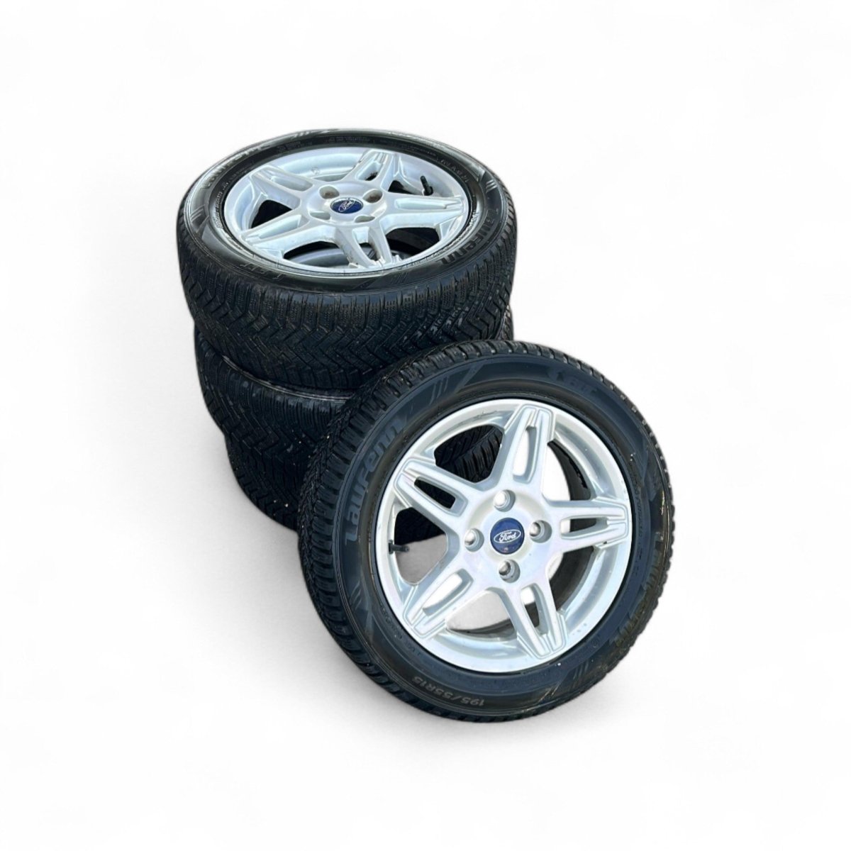 Set 4 cerchi in lega Ford KA+ cod.g1b5 - 1007 - a (4 fori / 195 / 55 r15) (2016 > 2019) - F&P CRASH SRLS - Ricambi Usati