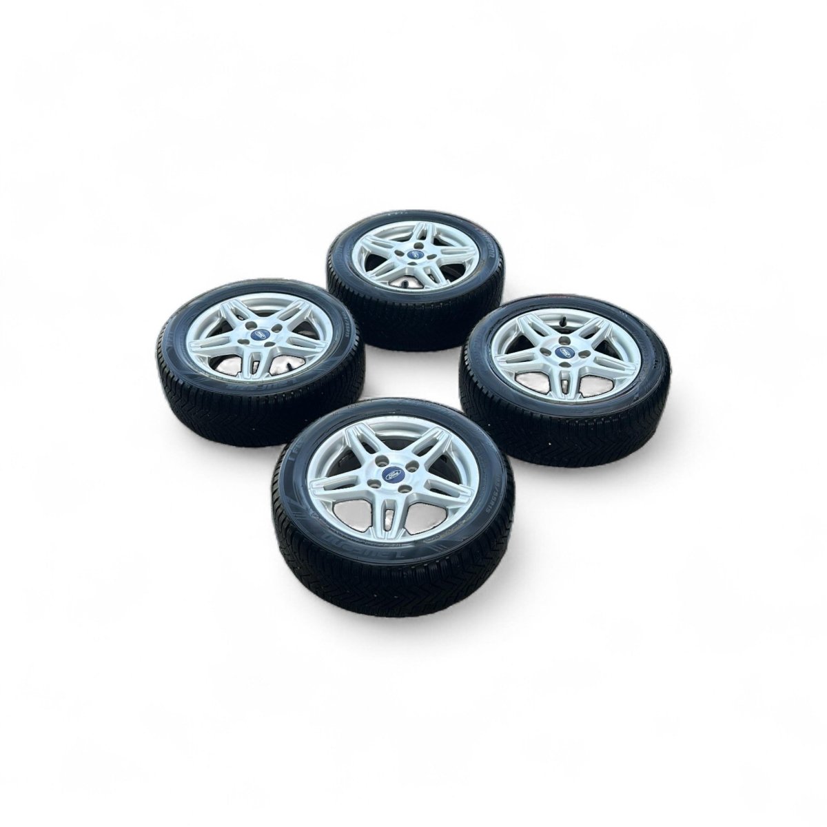 Set 4 cerchi in lega Ford KA+ cod.g1b5 - 1007 - a (4 fori / 195 / 55 r15) (2016 > 2019) - F&P CRASH SRLS - Ricambi Usati