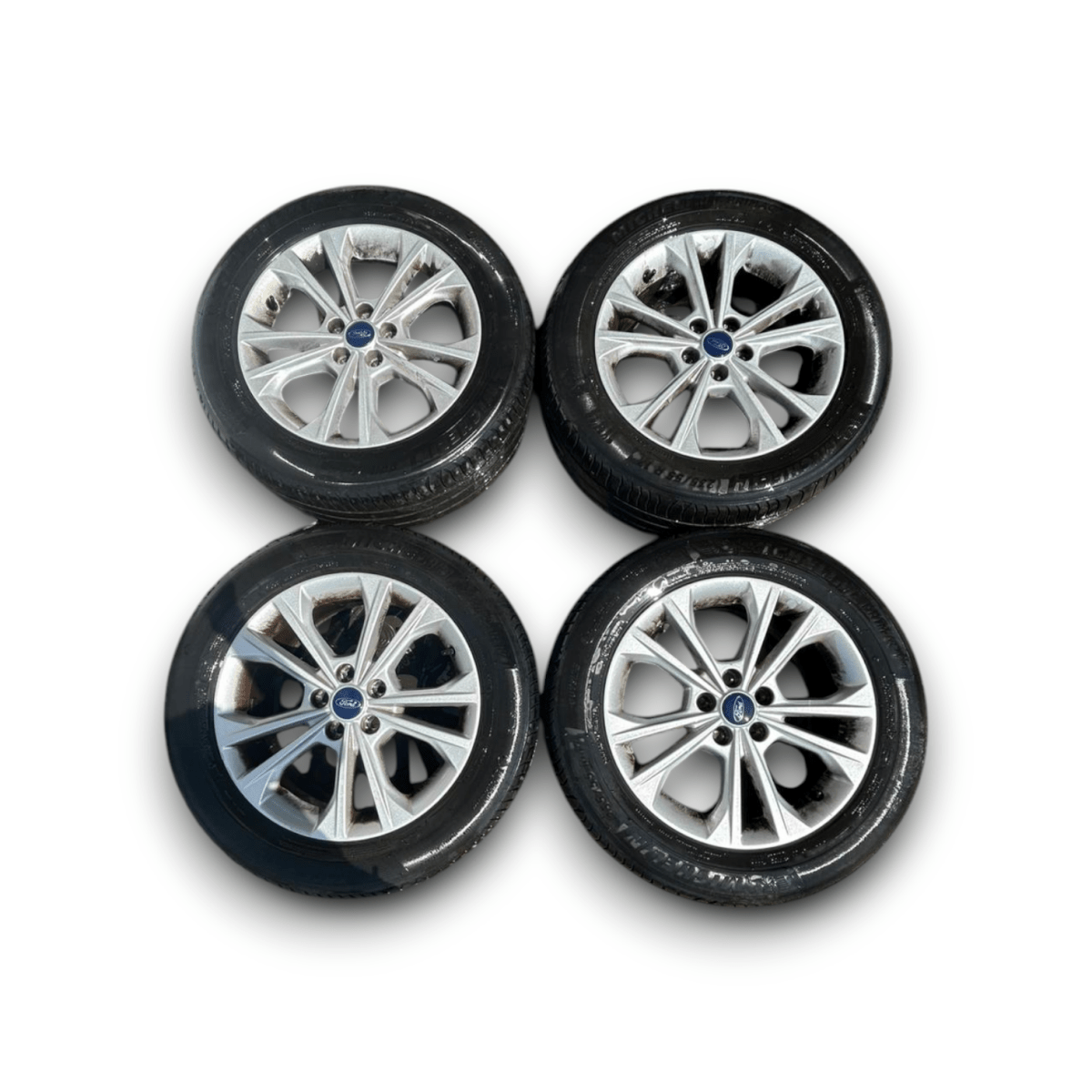 Set 4 Cerchi In Lega Ford Kuga II cod:GJ5C - 1007 - F1B (2012 > 2019) - F&P CRASH SRLS - Ricambi Usati