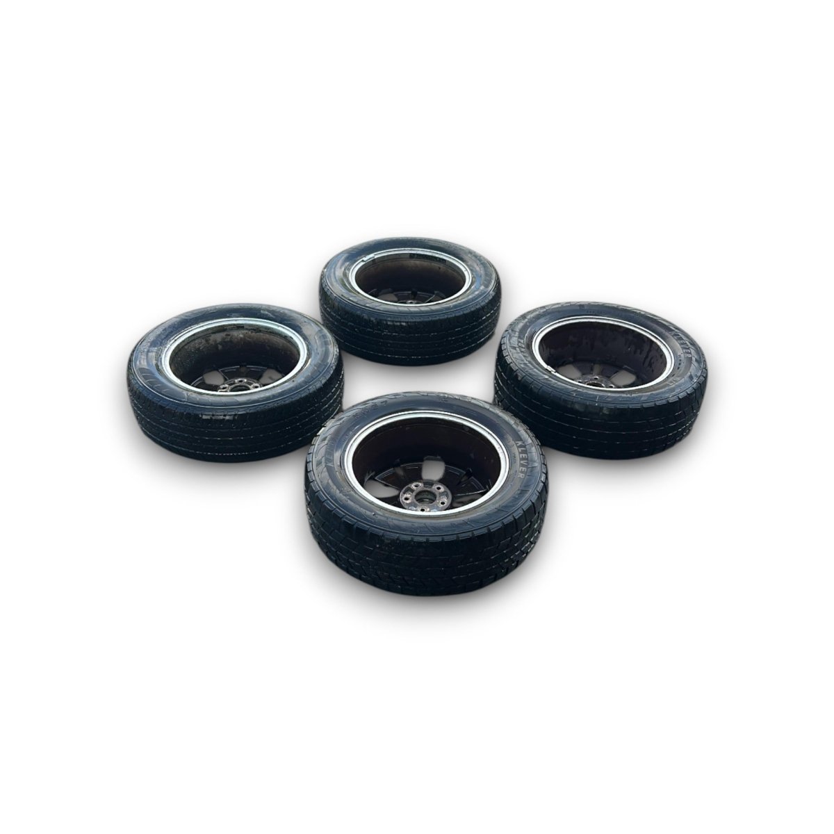 Set 4 cerchi in lega Honda CR - V (5 fori / 225 / 65 r17) (2011 > 2017) - F&P CRASH SRLS - Ricambi Usati