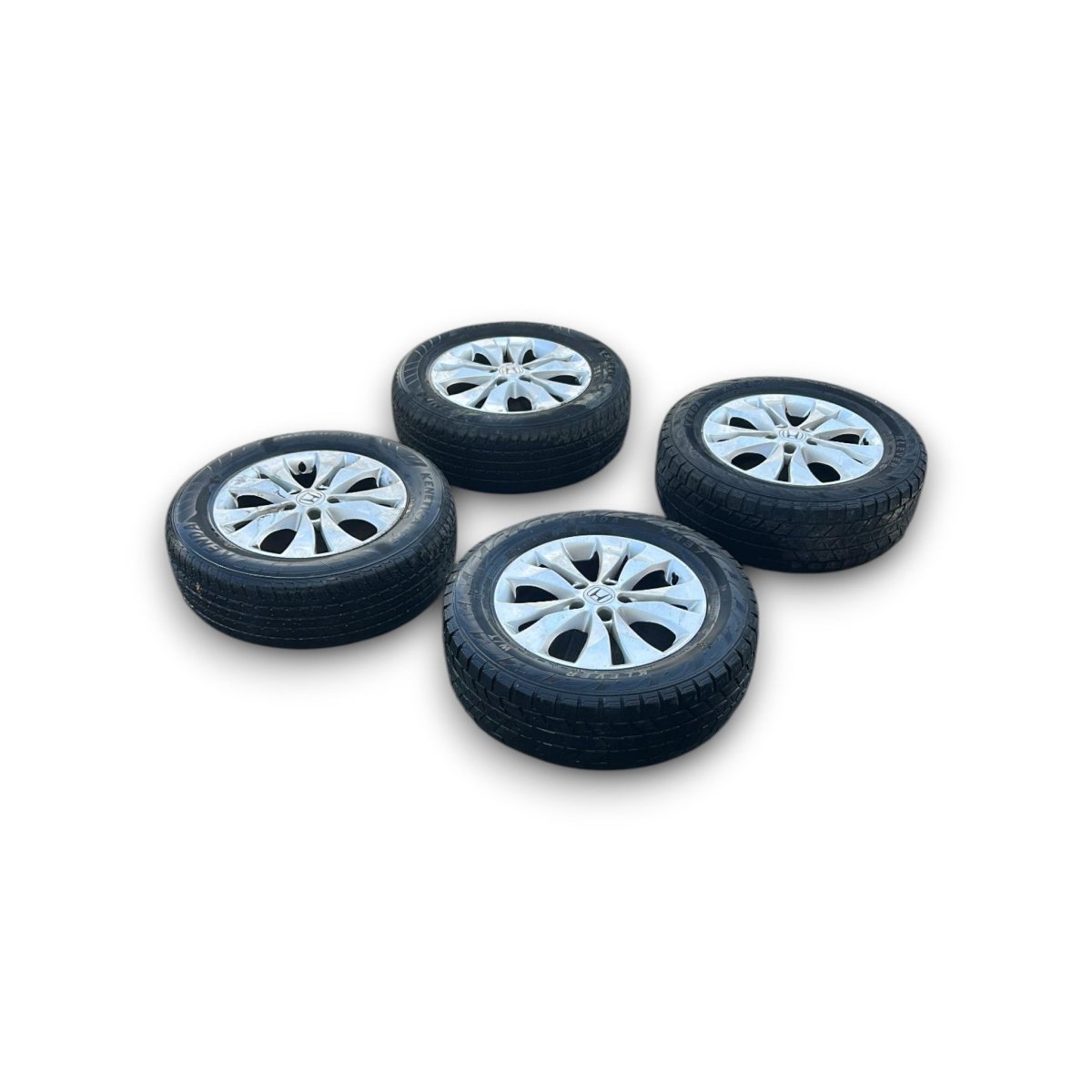 Set 4 cerchi in lega Honda CR - V (5 fori / 225 / 65 r17) (2011 > 2017) - F&P CRASH SRLS - Ricambi Usati