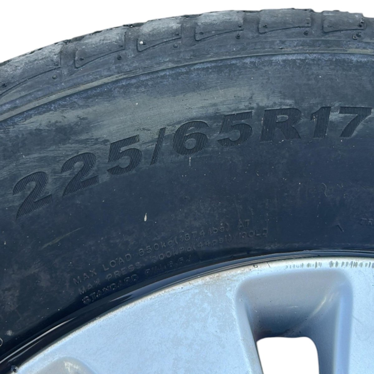 Set 4 cerchi in lega Honda CR - V (5 fori / 225 / 65 r17) (2011 > 2017) - F&P CRASH SRLS - Ricambi Usati