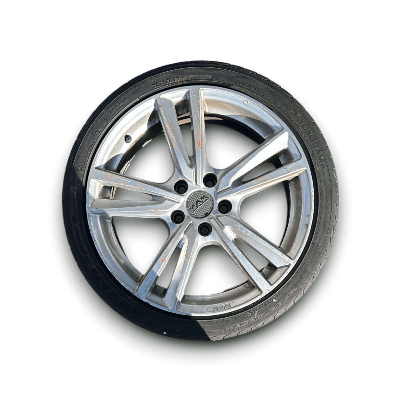 Set 4 Cerchi In Lega (MAK ICONA) Maserati Levante (5 Fori /225/40 R18) (2016 > 2024) - F&P CRASH SRLS - Ricambi Usati