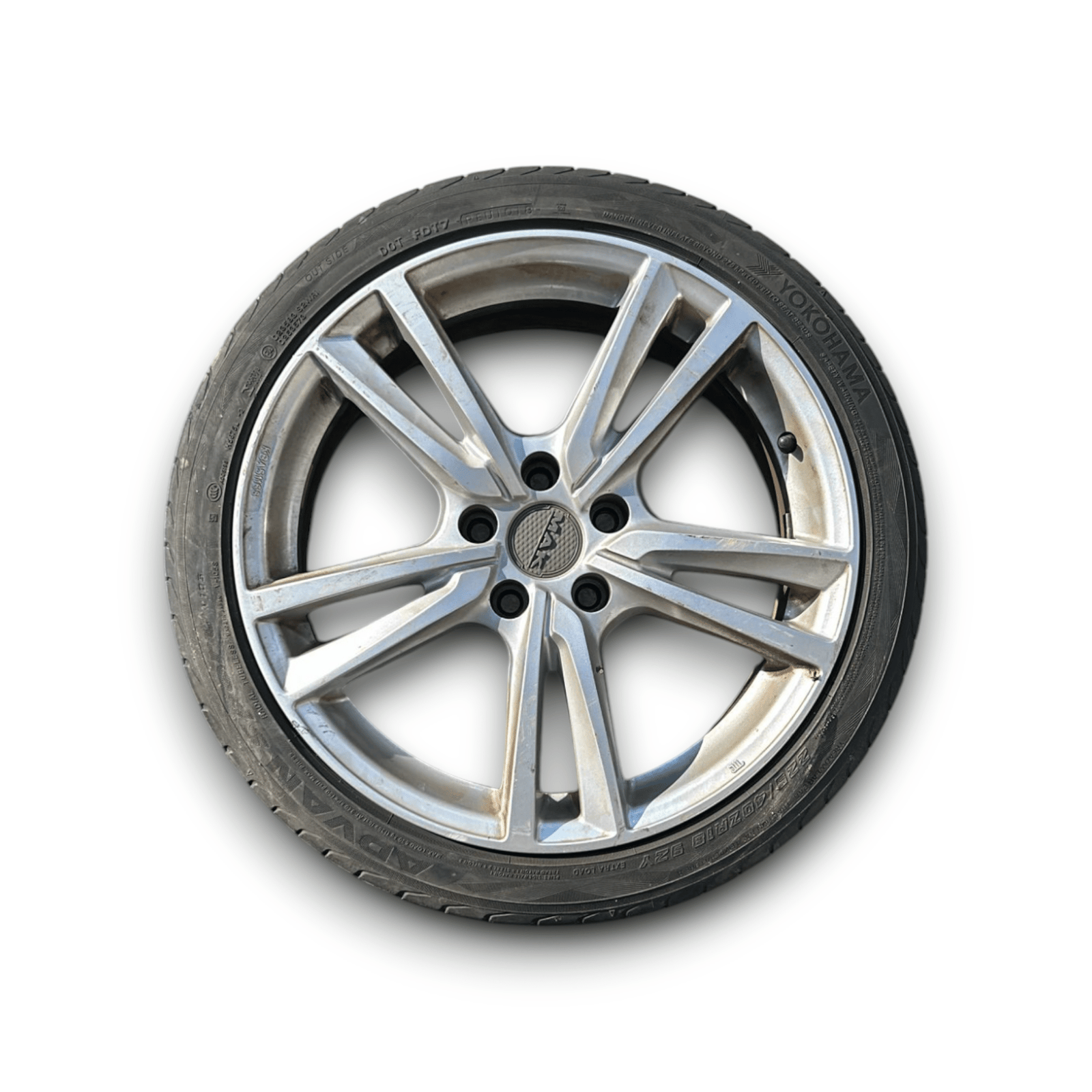 Set 4 Cerchi In Lega (MAK ICONA) Maserati Levante (5 Fori /225/40 R18) (2016 > 2024) - F&P CRASH SRLS - Ricambi Usati