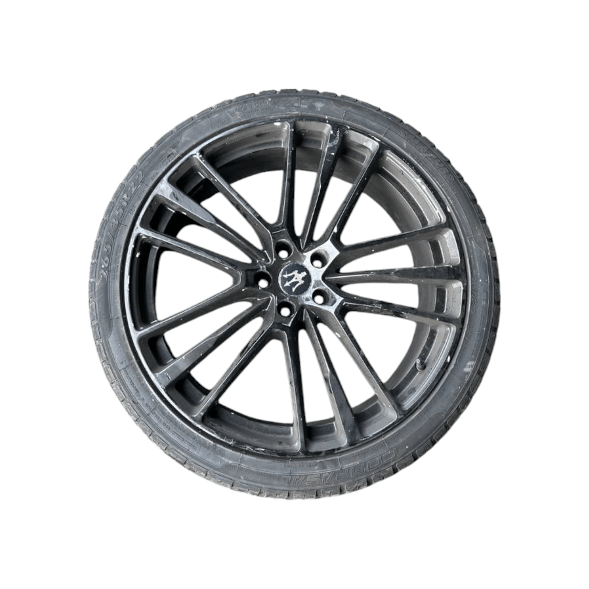 Set 4 cerchi in lega Maserati levante (2018 - >) 295 / 30ZR22 - 235 / 30R22 - F&P CRASH SRLS - Ricambi Usati