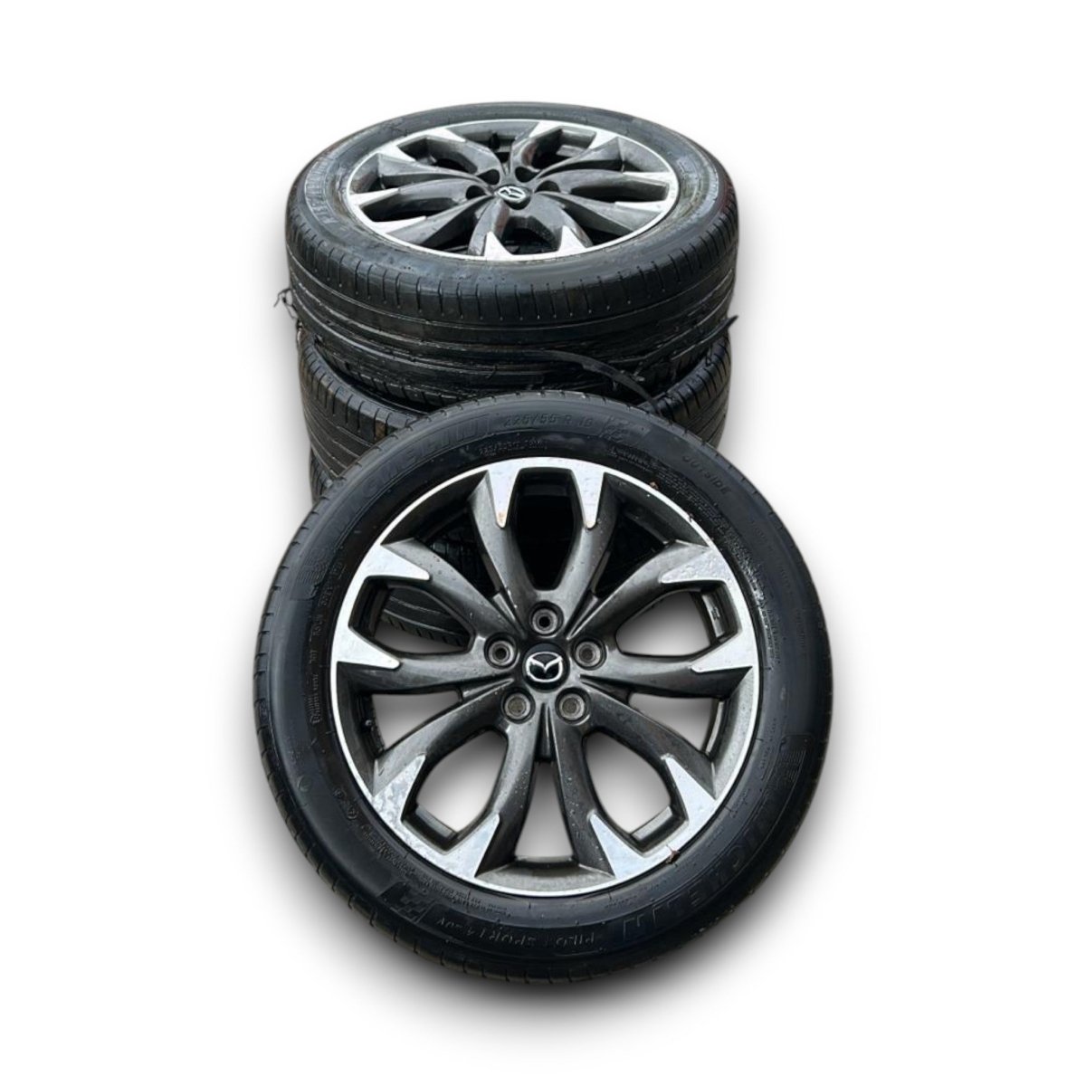 Set 4 cerchi in lega Mazda CX - 5 (KF) (5 fori / 225 / 55 r19) (2016 > ) - F&amp;P CRASH SRL - Ricambi Usati