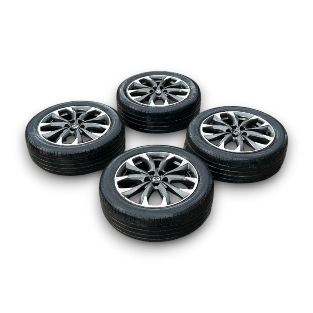 Set 4 cerchi in lega Mazda CX - 5 (KF) (5 fori / 225 / 55 r19) (2016 > ) - F&P CRASH SRL - Ricambi Usati