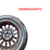 Set 4 cerchi in lega Mini Cooper (F56) cod.6855106 (5 fori / 195 / 55 r16) (2014 > ) - F&P CRASH SRLS - Ricambi Usati