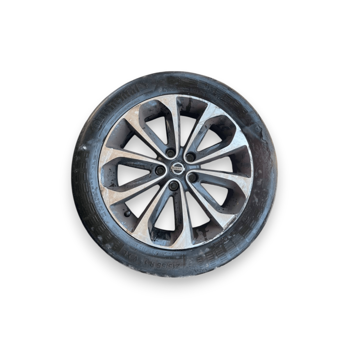 Set 4 Cerchi in Lega Nissan Qashqai J10 (2006 al 2014) (215 / 55 / R18) cod: 40300JD18C - F&P CRASH SRLS - Ricambi Usati