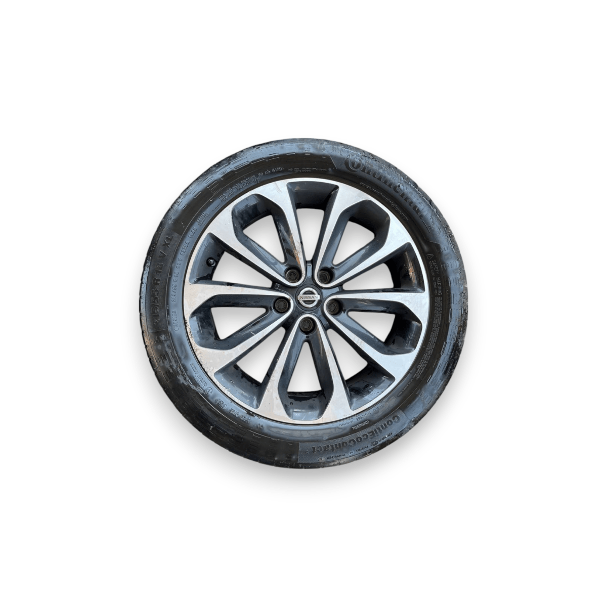 Set 4 Cerchi in Lega Nissan Qashqai J10 (2006 al 2014) (215 / 55 / R18) cod: 40300JD18C - F&P CRASH SRLS - Ricambi Usati