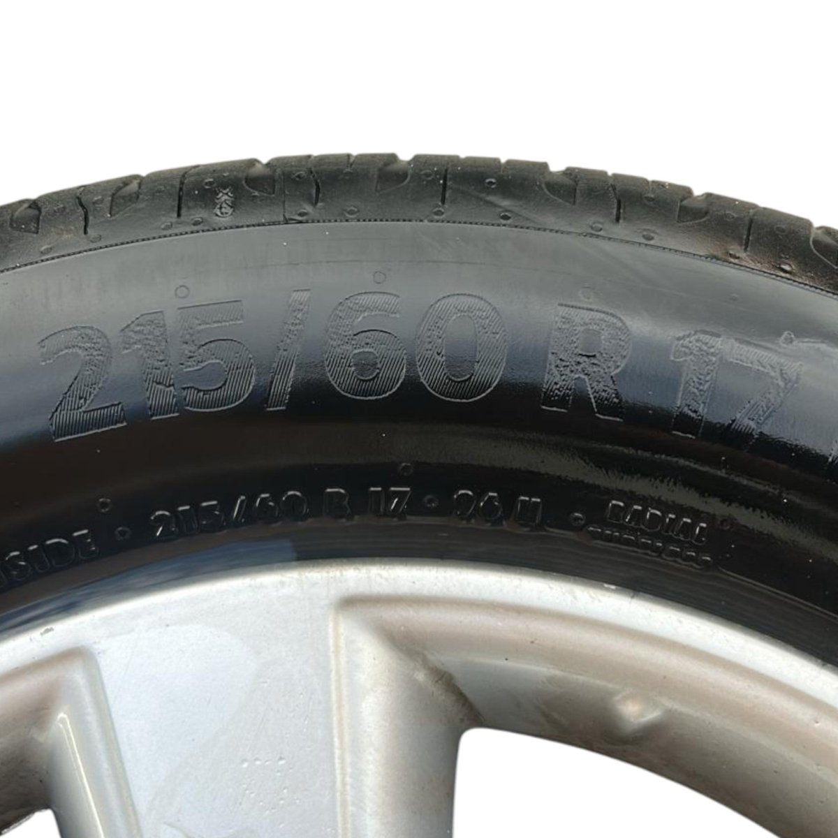 Set 4 cerchi in lega Nissan Qashqai (J10) (5 fori / 215 / 60 r17) (2006 > 2014) - F&P CRASH SRL - Ricambi Usati