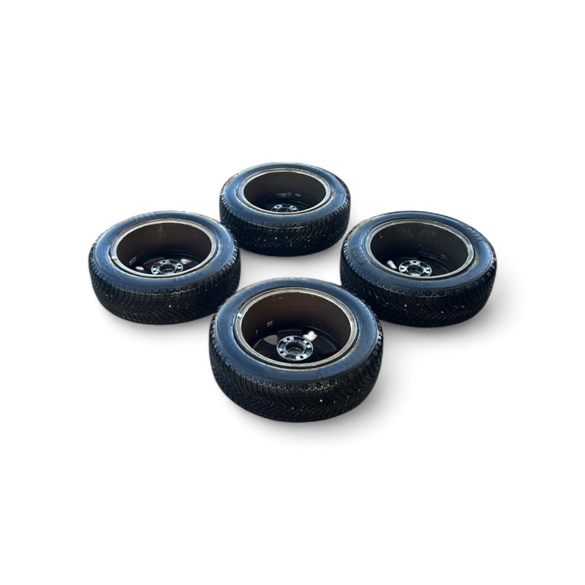 Set 4 cerchi in lega Peugeot 2008 I cod.9678398177 (4 fori / 195 / 60 r16) (2013 > 2019) - F&P CRASH SRLS - Ricambi Usati