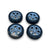 Set 4 Cerchi In Lega Peugeot 208 I cod.9673773677 (4 Fori / 195 / 55 R16) (2012 > 2019) - F&P CRASH SRLS - Ricambi Usati