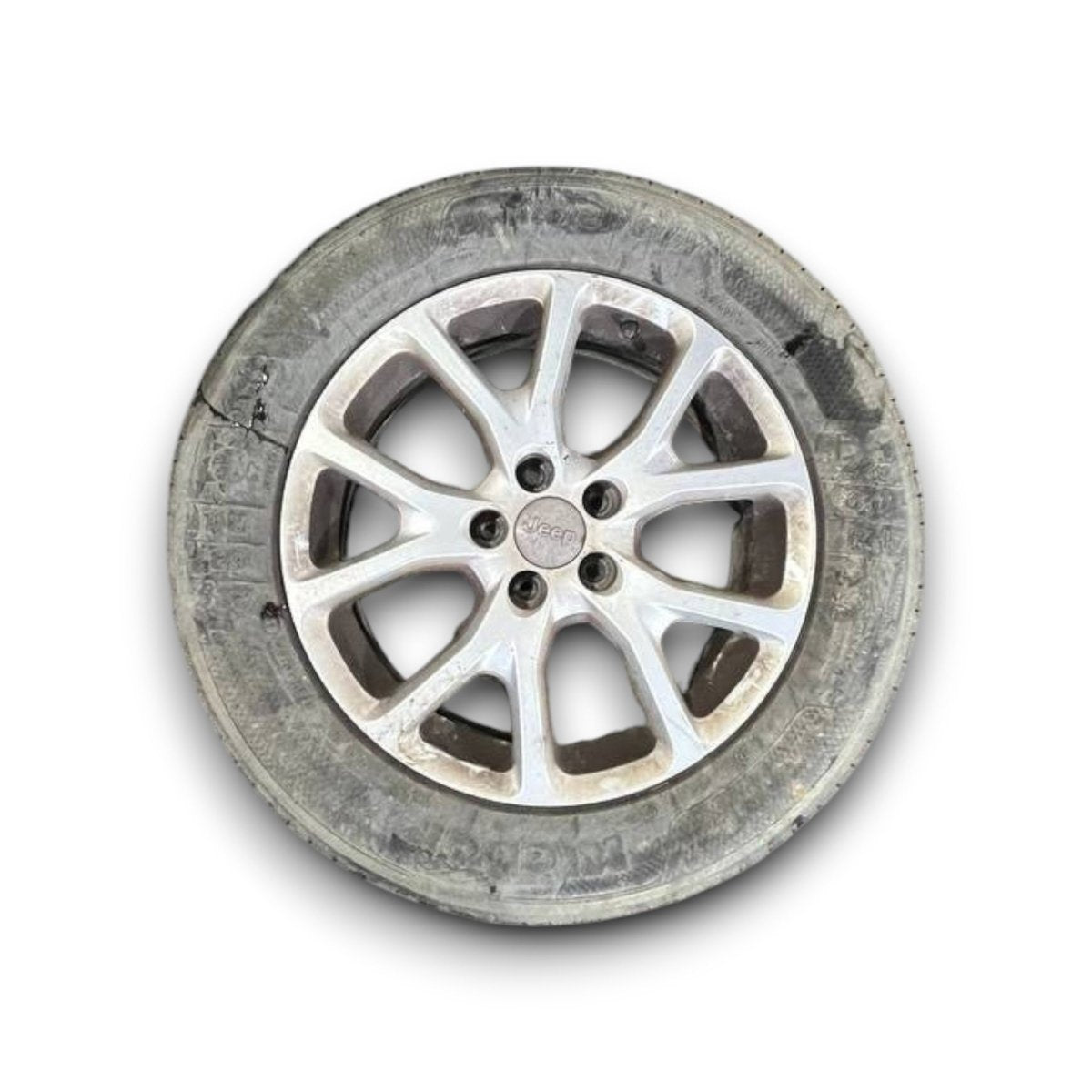 Set 4 cerchi in lega R17 con gomme Jeep Renegade (2014 - >) 225/60 R17 - F&P CRASH SRL - Ricambi Usati