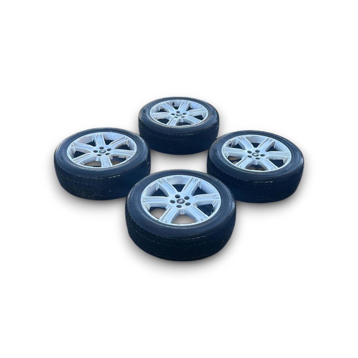 Set 4 cerchi in lega Range Rover Evoque (L538) cod.Bj321007da (5 fori / 235 / 55 r19) (2011 > 2018) - F&P CRASH SRLS - Ricambi Usati