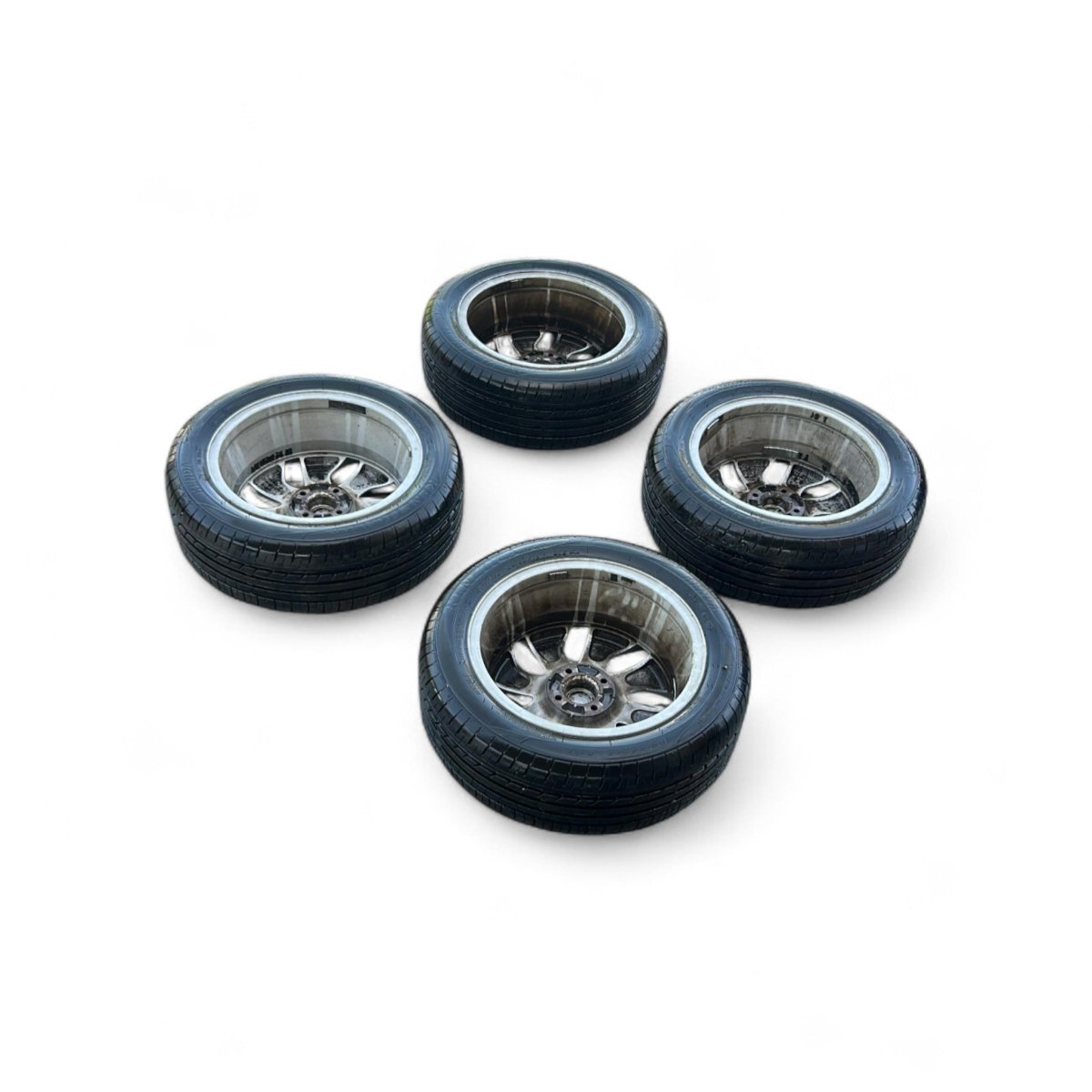 Set 4 cerchi in lega Renault Zoe cod.403005079r (4 fori / 195 / 55 r 16) (2013 > 2019) - F&P CRASH SRLS - Ricambi Usati