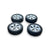 Set 4 cerchi in lega Volkswagen Taigo cod.2g7601025 (5 fori / 205 / 60 r16) (2020 > ) - F&P CRASH SRLS - Ricambi Usati