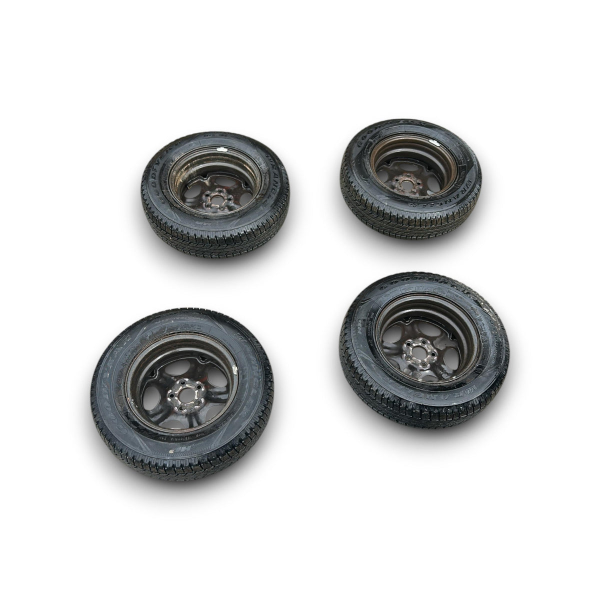 Set 4 Cerchi Land Rover Freelander (5 Fori / 195 / 80 R15) (1997 > 2006) - F&P CRASH SRLS - Ricambi Usati