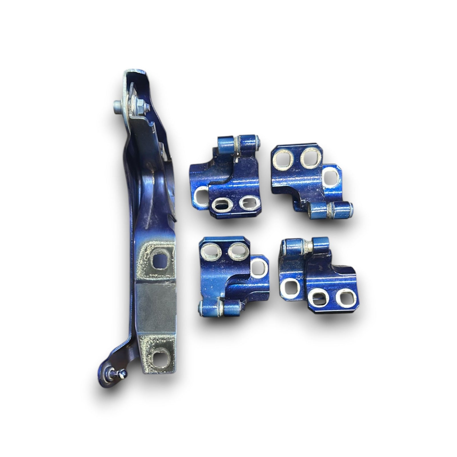 Set 4 Cerniere Porte Maserati Ghibli cod.A048903 (2013 > ) + Cerniera Destra Cofano cod.B430 - F&P CRASH SRLS - Ricambi Usati
