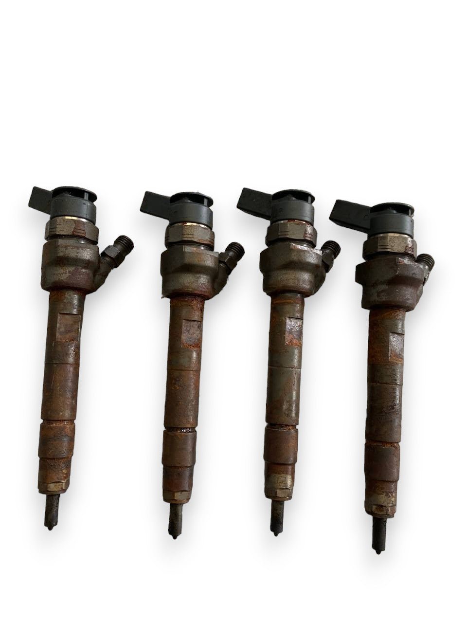 Set 4 iniettori Bmw serie 1 e87 e81 (2.0d - n47d20a ) (2004 al 2012) cod:0445110289 - 779844605 - F&P CRASH SRLS - Ricambi Usati