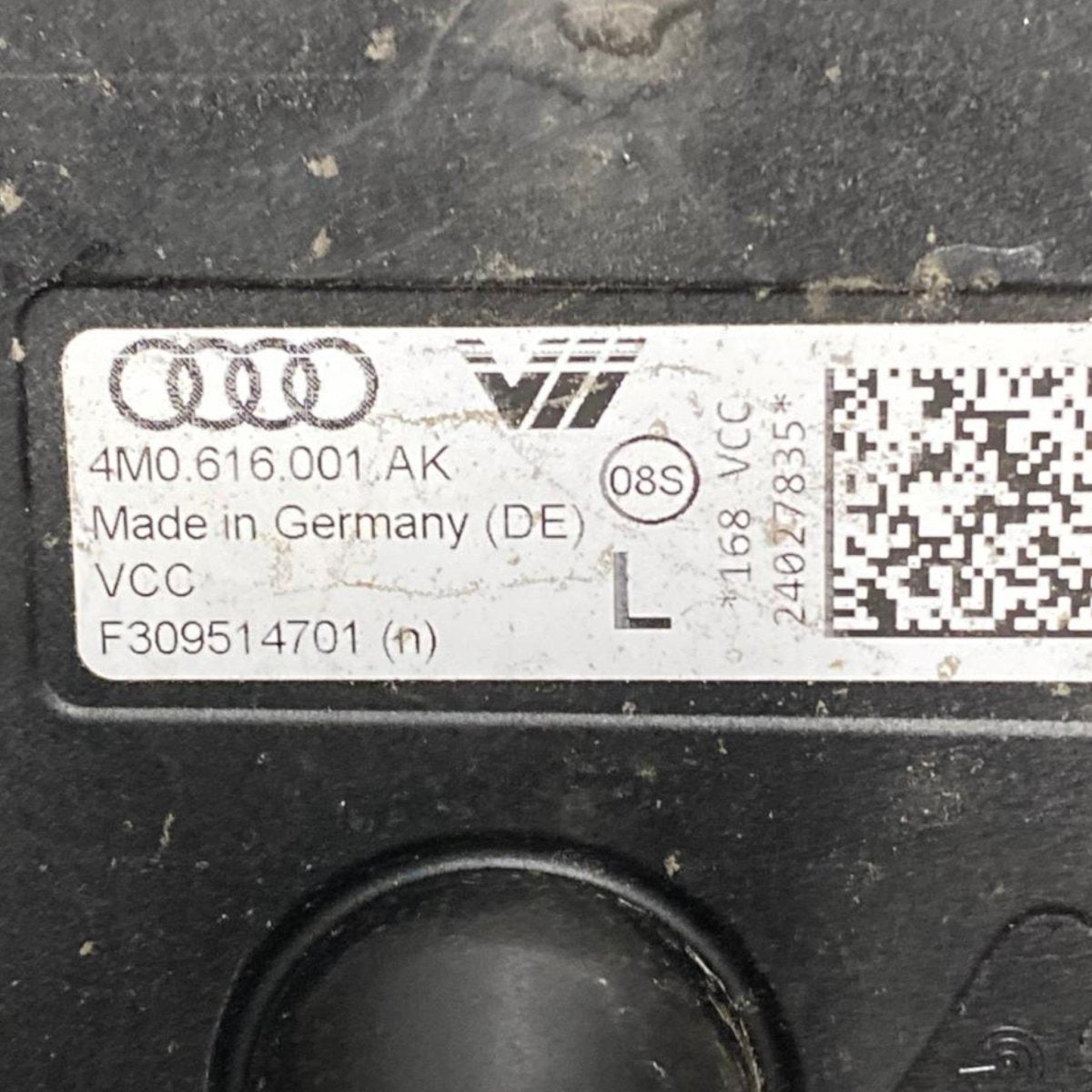 Air suspension bellows / air springs left rear shock absorber (sx) Audi Q8 (2018 - 2023) Code: 4m0616002ak - F&P CRASH SRL - Used Parts