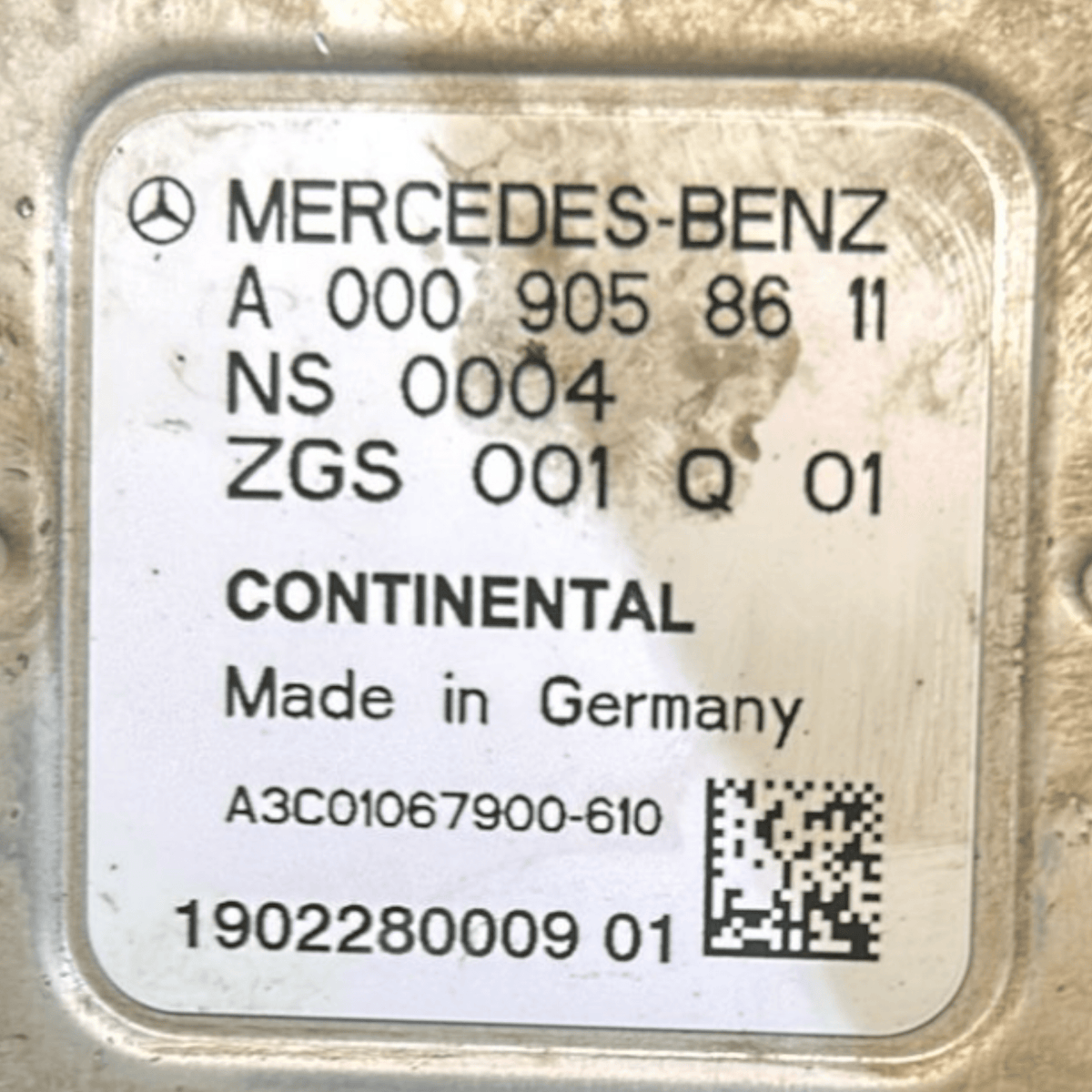 Lambda Sensor Mercedes Benz GLC X253 2.2 Diesel code: A0009058611 (2015 > 2022) - F&P CRASH SRLS - Used Parts
