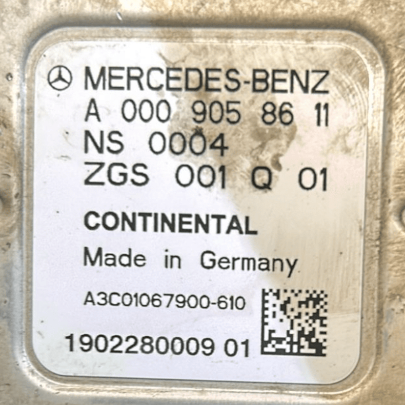 Lambda Sensor Mercedes Benz GLC X253 2.2 Diesel code: A0009058611 (2015 > 2022) - F&P CRASH SRLS - Used Parts
