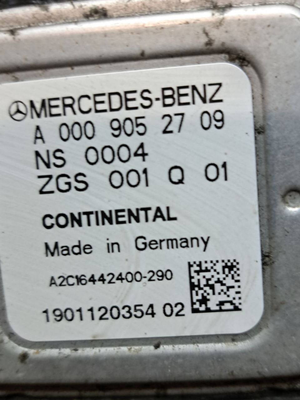 Lambda Probe Mercedes - Benz Vito 2.2 Diesel (2019) COD:A0009052709 - F&P CRASH SRLS - Used Parts