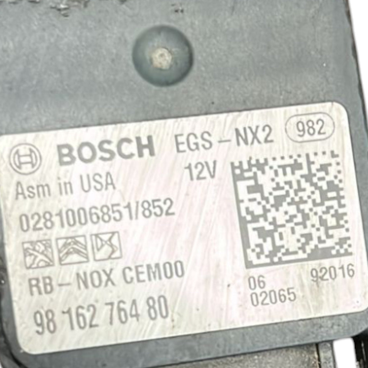 Sonda Lambda Opel Crossland cod:9816276480 1.5 Diesel (2017 >2024) - F&P CRASH SRLS - Ricambi Usati