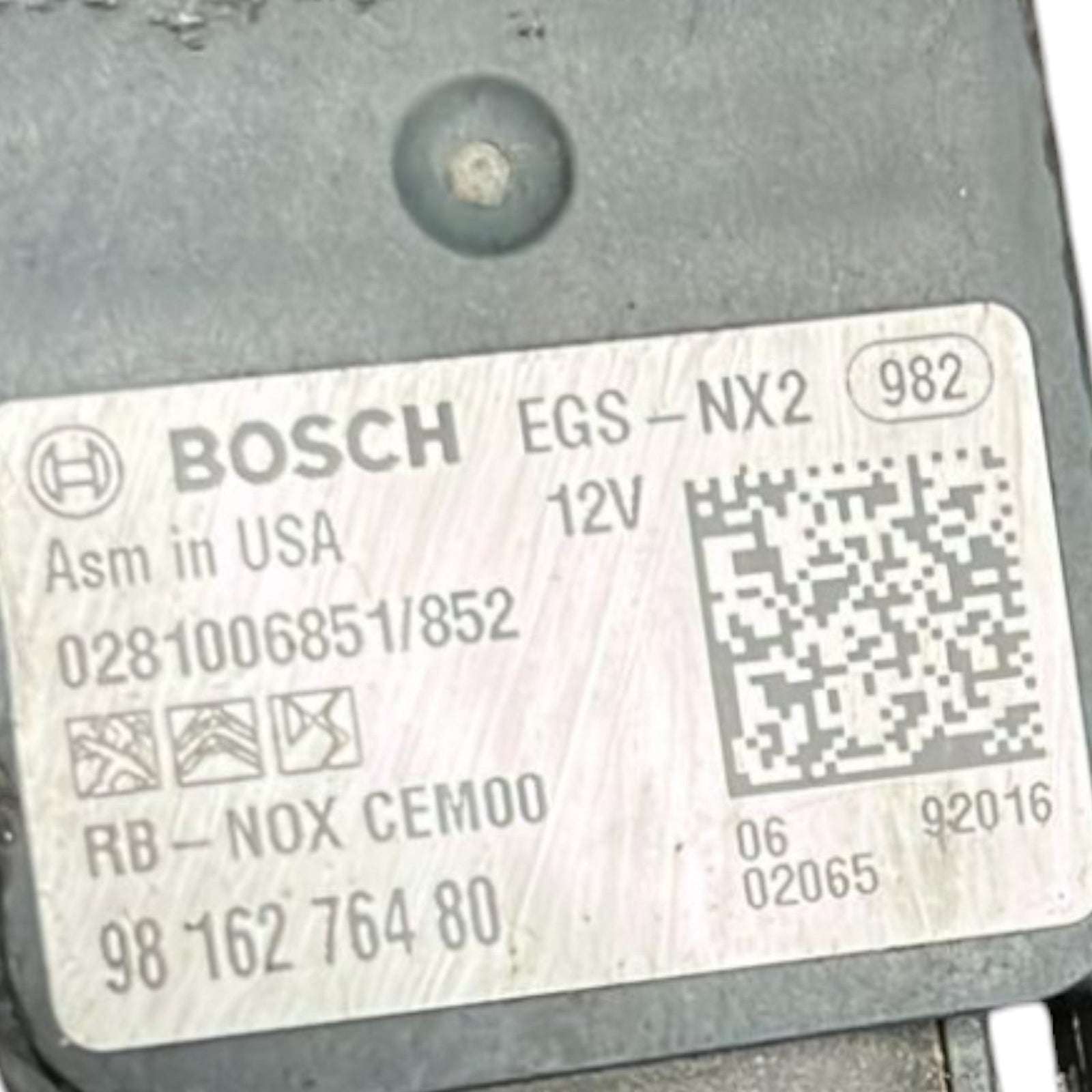 Sonda Lambda Opel Crossland cod:9816276480 1.5 Diesel (2017 >2024) - F&P CRASH SRLS - Ricambi Usati