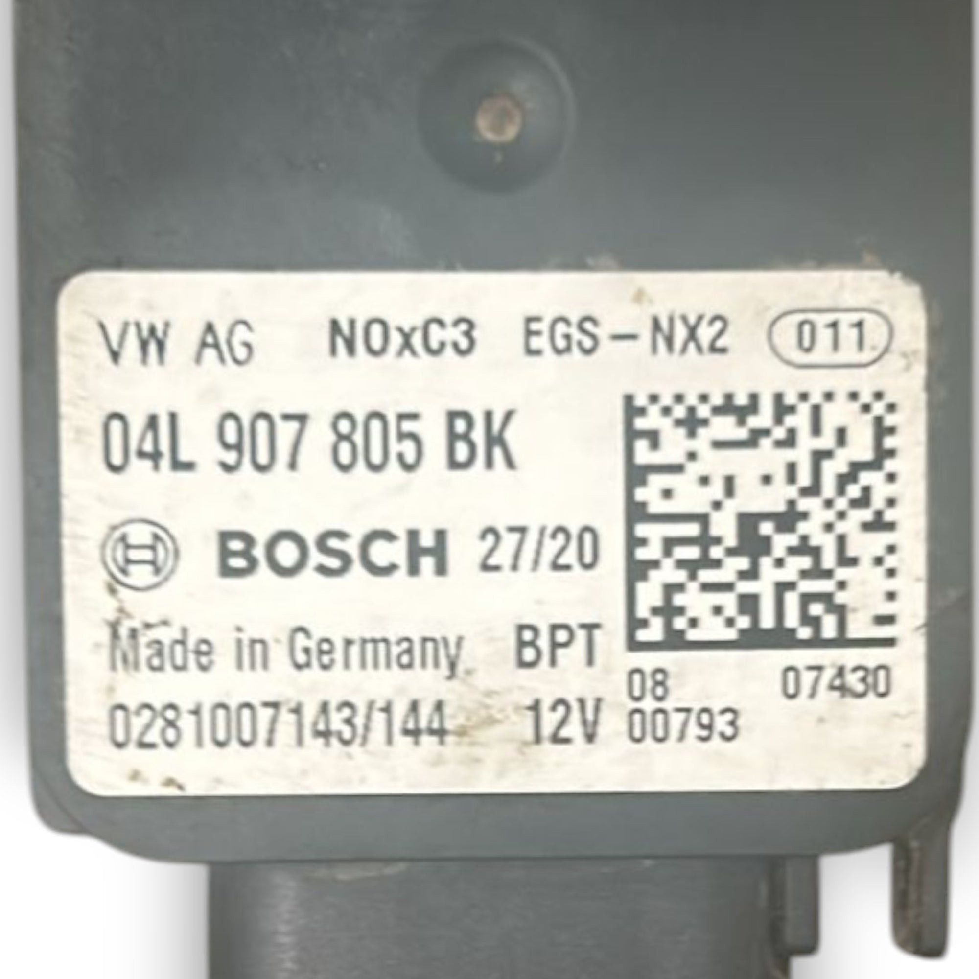 Sonda Lambda / Sensore NOX Volkswagen Tiguan (AD1) cod.04L907805BK 2.0 Diesel (2016 > 2024) - F&P CRASH SRLS - Ricambi Usati