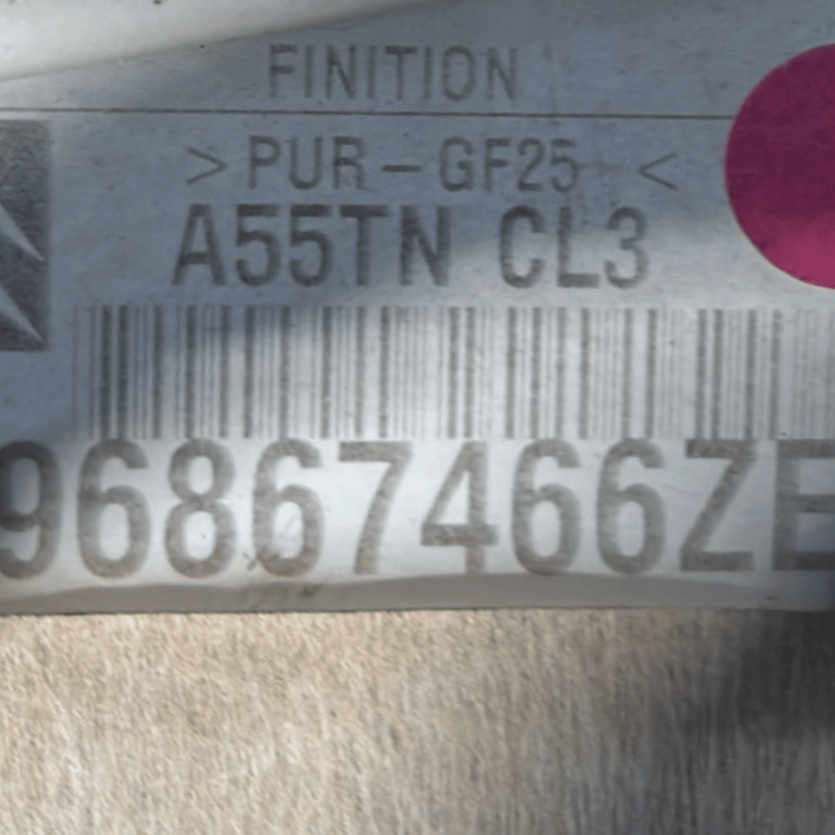 Sottotetto / Cielo Citroen DS3 cod.96867466ZE (2010 > 2019) - F&P CRASH SRLS - Ricambi Usati