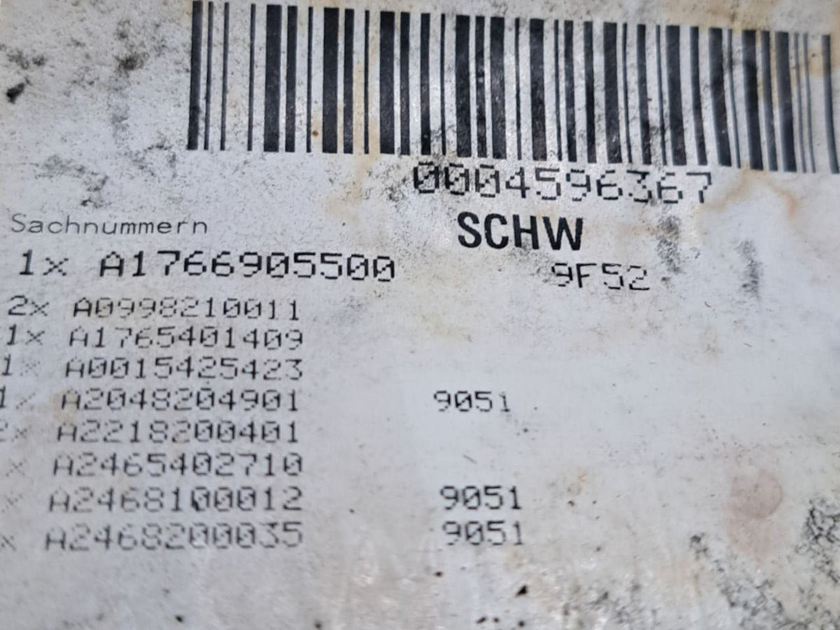 Sottotetto / Cielo Mercedes Benz Classe A W176 (2012 - 2018) COD:A1766905500 - F&P CRASH SRLS - Ricambi Usati