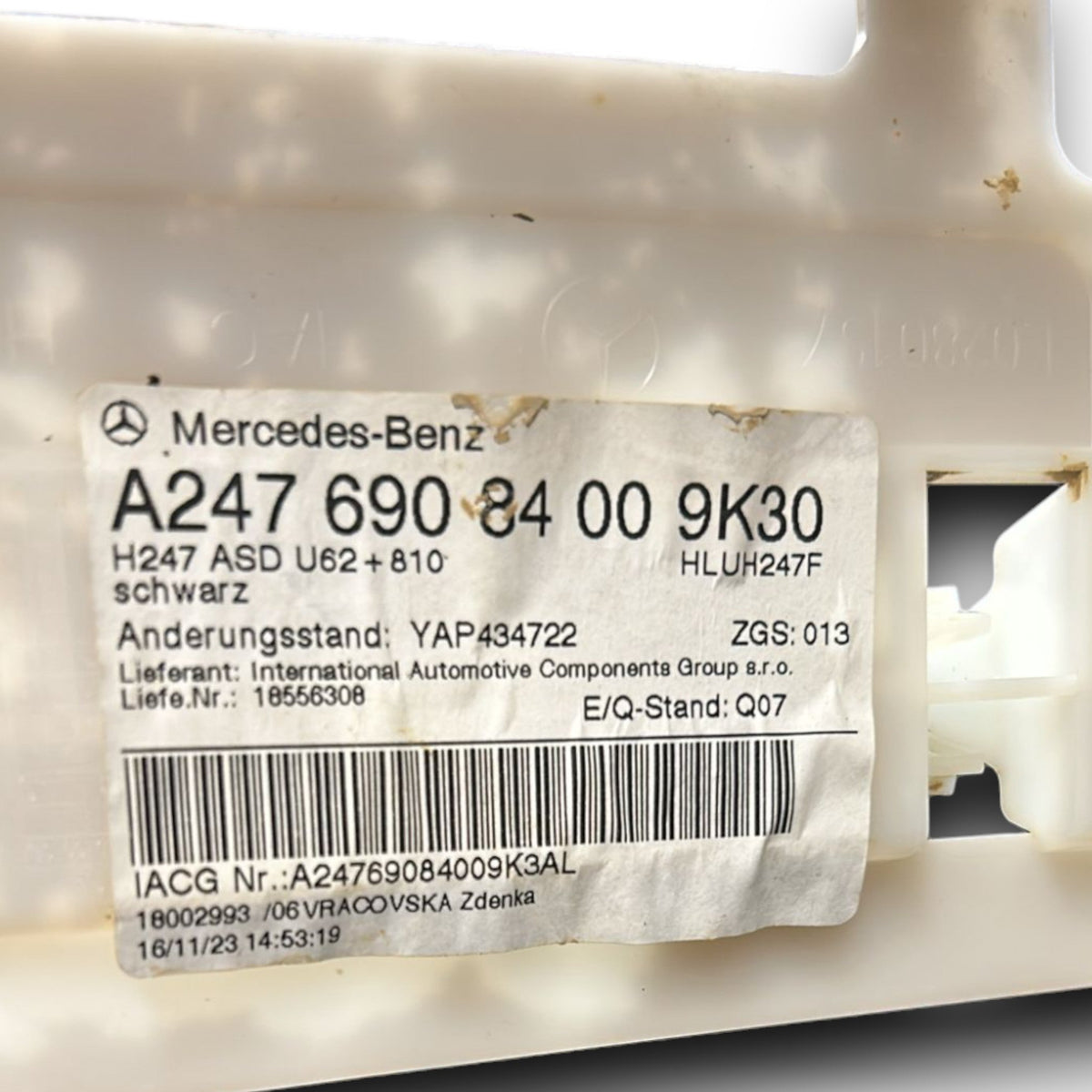 Attic / Sky Mercedes Benz GLA H247 code:A2476908400 (2020 >) - F&P CRASH SRLS - Used Parts