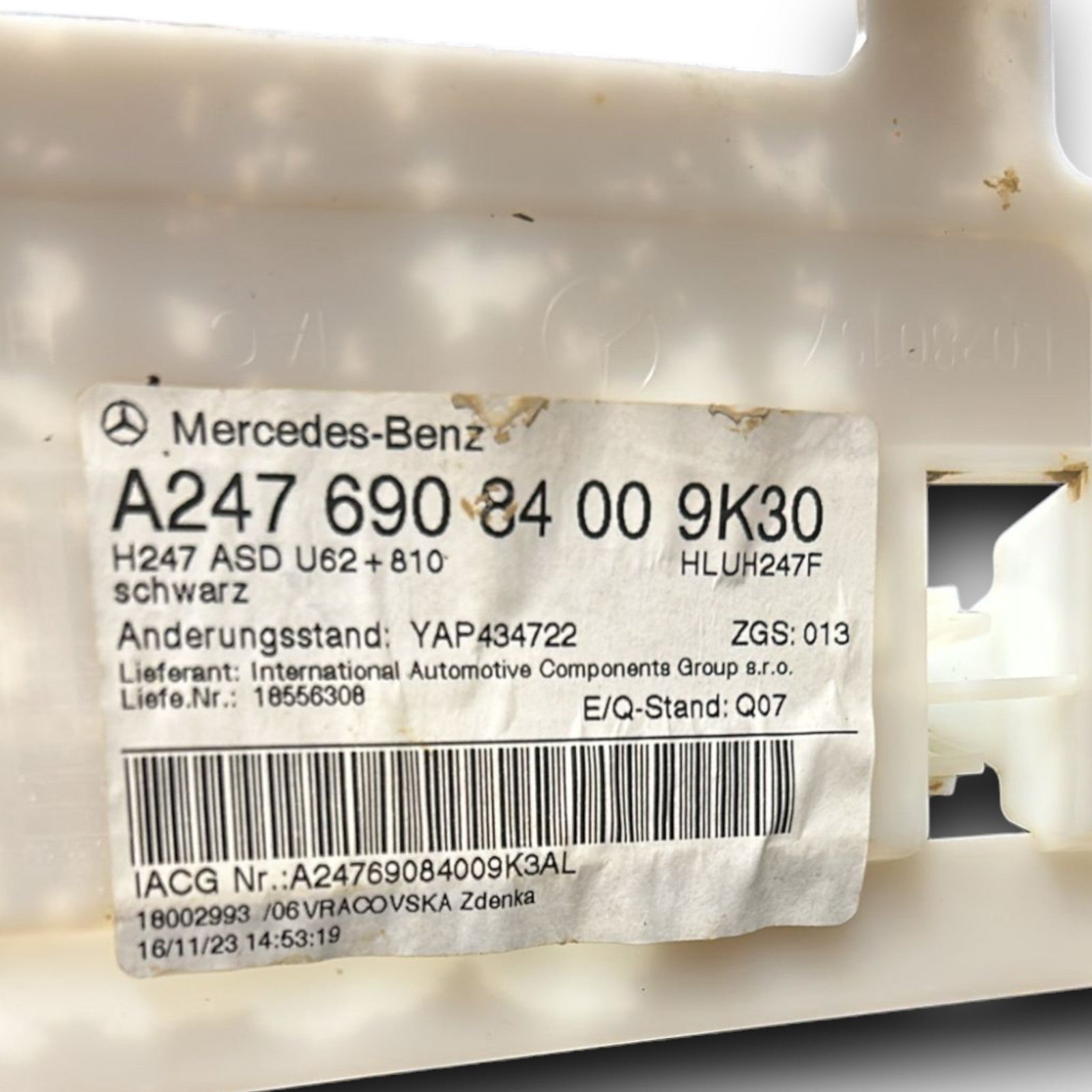 Attic / Sky Mercedes Benz GLA H247 code:A2476908400 (2020 >) - F&P CRASH SRLS - Used Parts