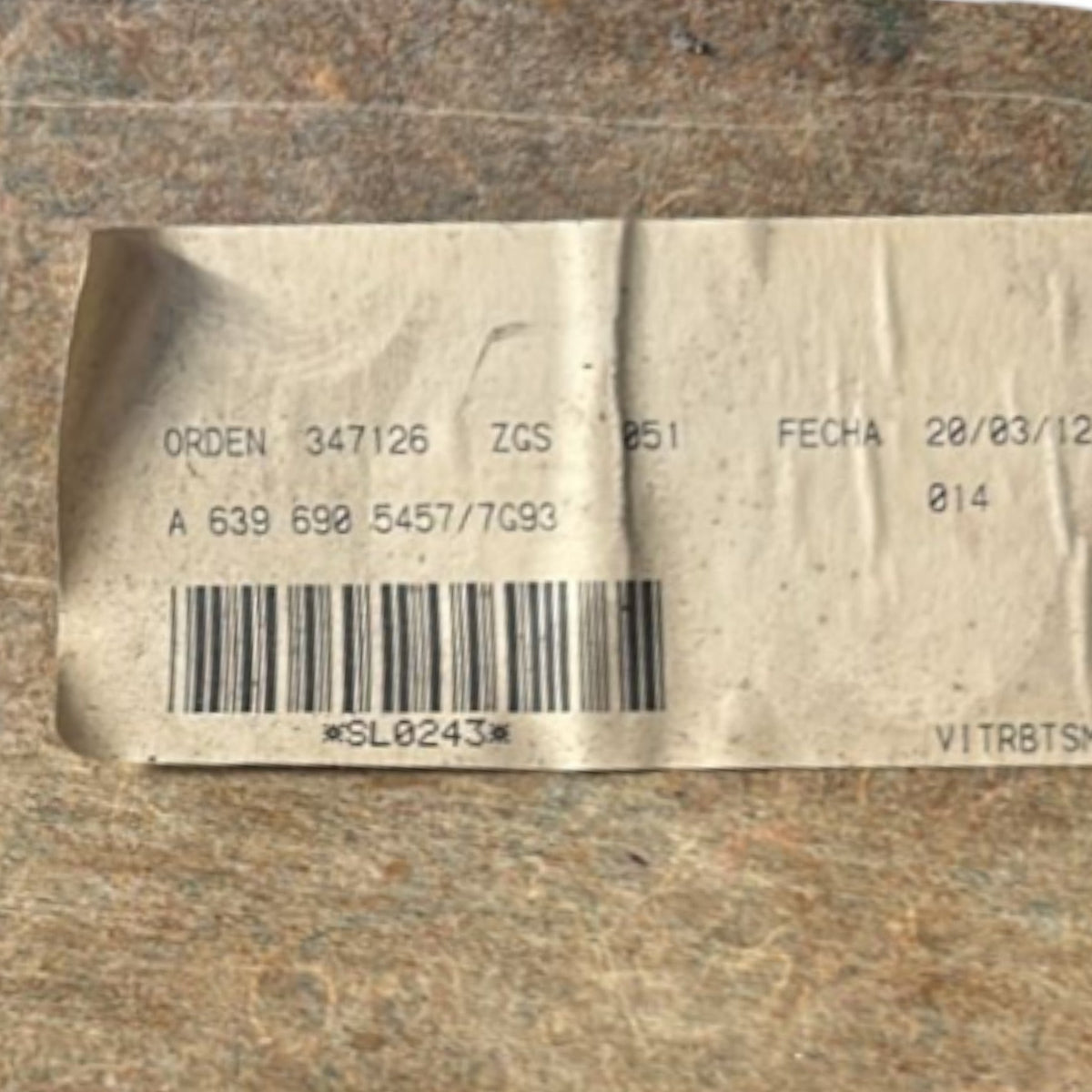 Sottotetto / Cielo Mercedes Benz Viano W639 (2003 > 2013) cod:A6396905457 - F&P CRASH SRLS - Ricambi Usati